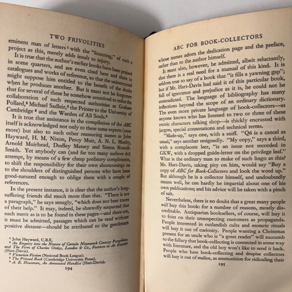 Books And Book-Collectors John Carter Hardcover 1957 First Edition The World Pub - Picture 13 of 16